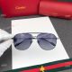 Best Replica Cartier Polarized lens Gold frame Sunglasses - Mens Gift (3)_th.jpg
